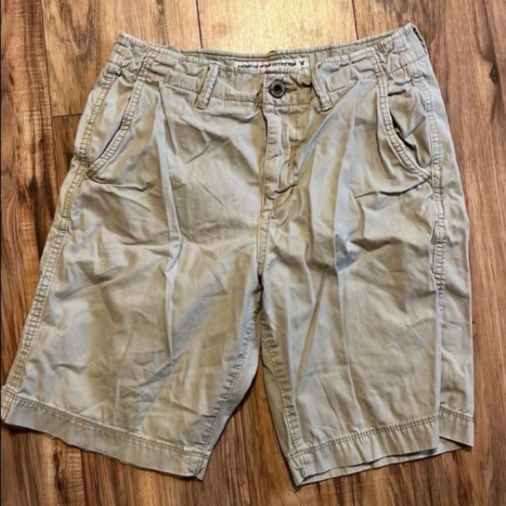 American Eagle Khaki Shorts